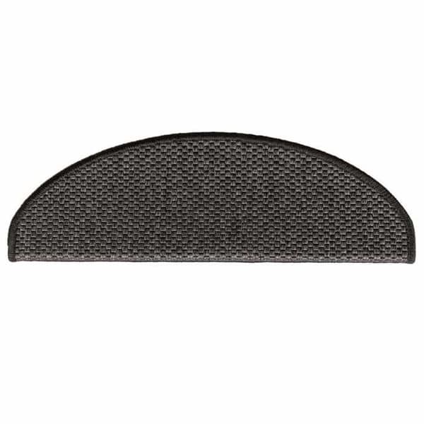 Maison Exclusive - Självhäftande trappmattor 30 st 65x21x4 cm antracit