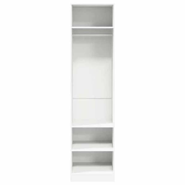 Maison Exclusive - Garderob Vit 50x50x200 cm Ingenjörsträ
