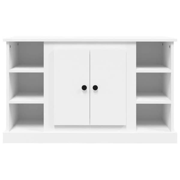 Maison Exclusive - Buffet Hvid 100x35,5x60 cm Ingeniørtræ Vit