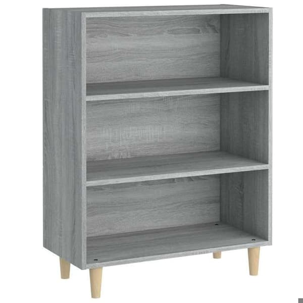 Maison Exclusive - Buffé Sonoma grå 69,5x32,5x90 cm Ingenjörsträ