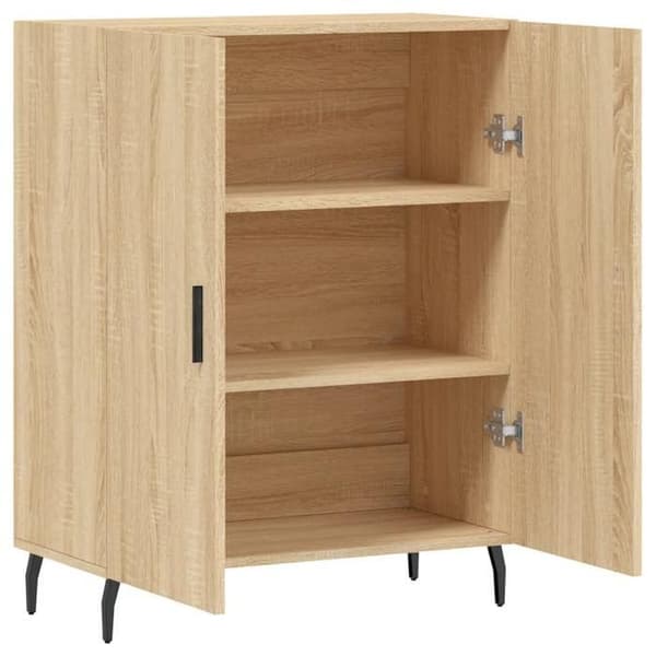 Maison Exclusive - Buffé ek sonoma 69,5x34x90 cm ingenjörsträ