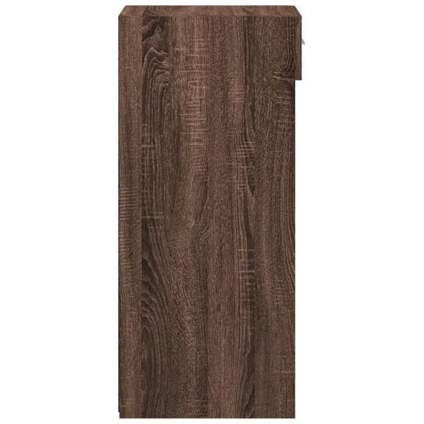 Maison Exclusive - Buffé ek brun 45x42,5x93 cm ingenjörsträ