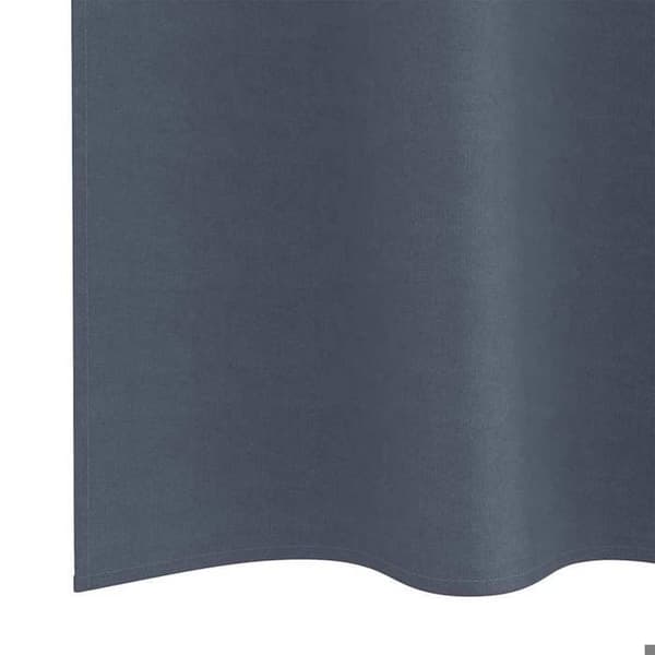 Maison Exclusive - Mörkläggande gardiner med ringar 2 st Anthracite 175 x 140 cm
