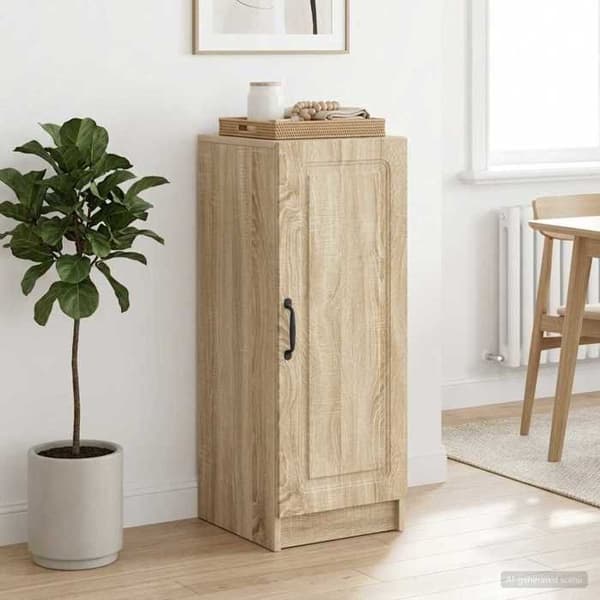 Maison Exclusive - Buffet Eg Sonoma 33 x 34,5 x 87 cm Ingeniørtræ