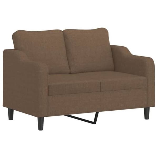 Maison Exclusive - 2-personers Sofa Brun 120 cm Stof