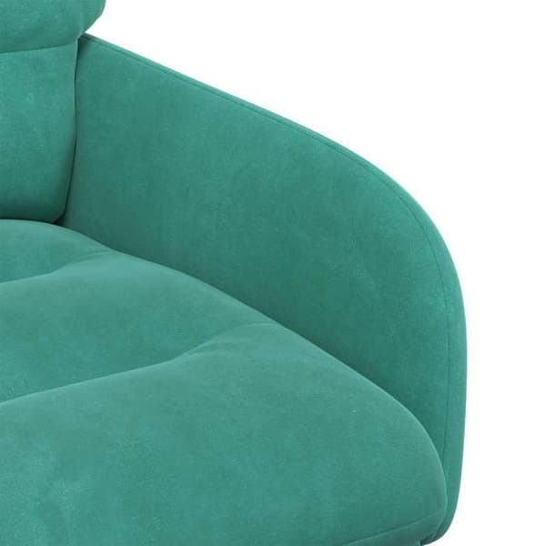 Maison Exclusive - Spisestuestole 2 stk Velour Turkis Turkos