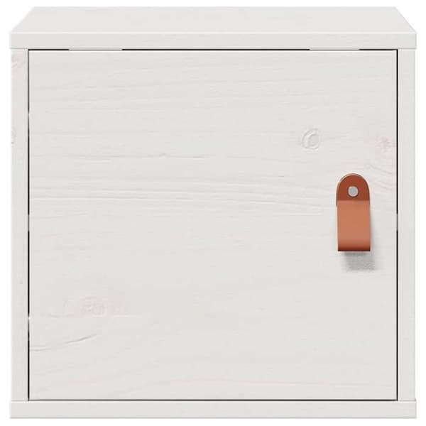 Maison Exclusive - Väggskåp Vit 31,5x30x30 cm Massivt furu