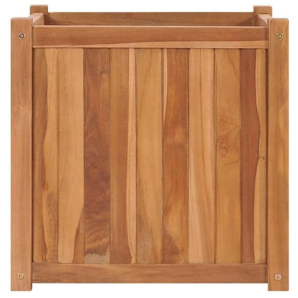 Maison Exclusive - Hög säng 50x50x50 cm Solid teakträ