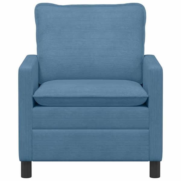 Maison Exclusive - Sofa Blå 76 x 81 x 87,5 cm Stof