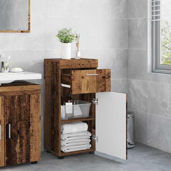Maison Exclusive - TULUM Kylpyhuonekaappisarja Vanha puu