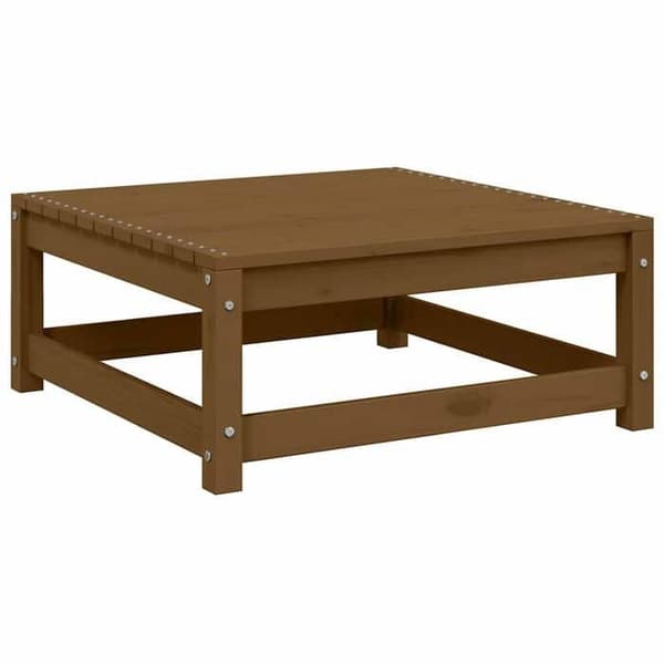 Maison Exclusive - Havefodskammel 70x70x30cm honningbrun solid fyrretræ honungsbrunt