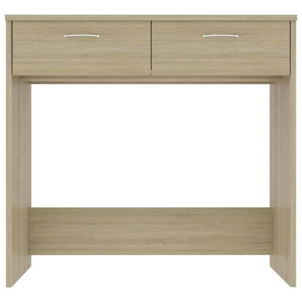Maison Exclusive - Kontor Ek Sonoma 80x40x75 cm Agglomerat