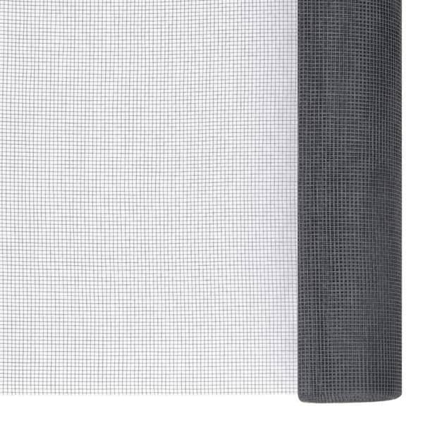 Gitter skærm - Eksklusivt hus - Glasfiber - 80 x 500 cm - Grå Grå