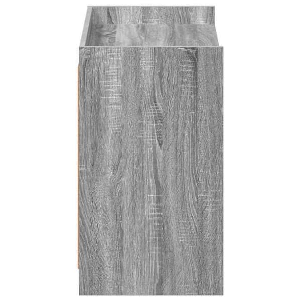 Maison Exclusive - Skoskab Sonoma grå 85 x 39,5 x 70 cm