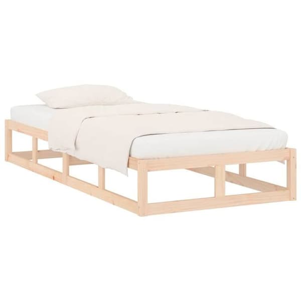 Maison Exclusive - Sengestel uden madras 75x190 cm massivtræ