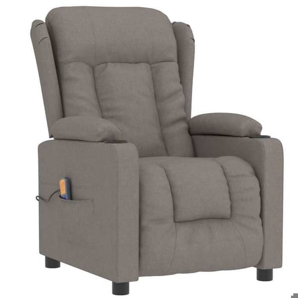 Maison Exclusive - Massage stol Taupe Stof