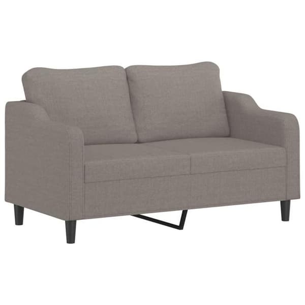Maison Exclusive - 3-delars soffgrupp med kuddar i taupe tyg