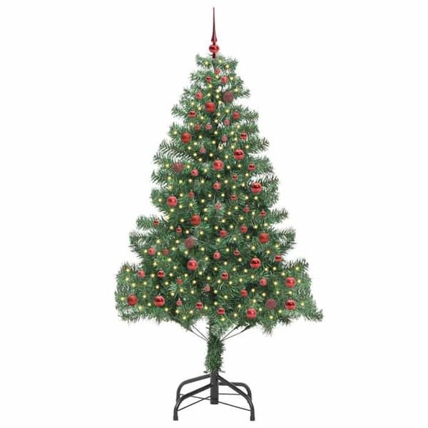 Maison Exclusive - Grön Julgran 210 cm PVC Grön