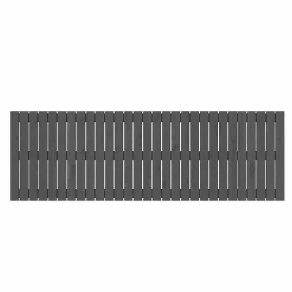 Maison Exclusive - Harmaa seinäpäätä 185x3x60 cm Massiivipuu mänty Grå