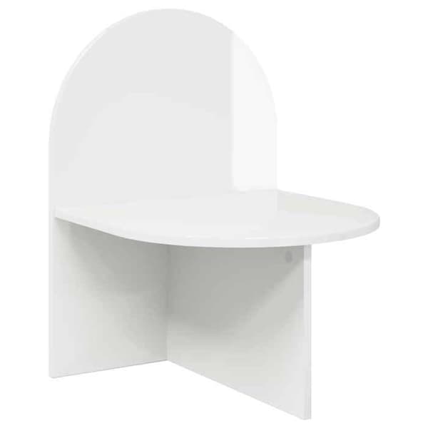 Maison Exclusive - Hvid glans natbord 48 x 49 x 65 cm