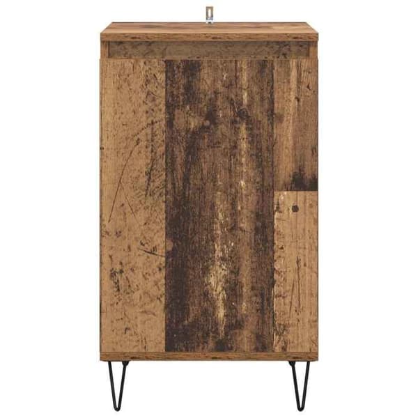 Buffet - EKSKLUSIVT HUS - 40x35x70 cm - Ingeniørtræ - Stor kapacitet - Moderne stil