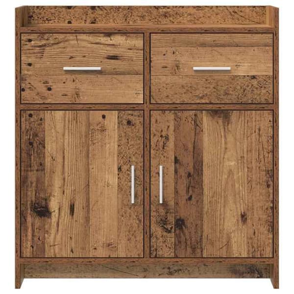 Maison Exclusive - Vanha puubuffetti 75 x 36 x 80 cm Insinööripuu