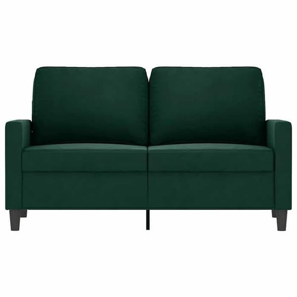 Maison Exclusive - Tumma vihreä 2-paikkainen sohva 120 cm Sametti