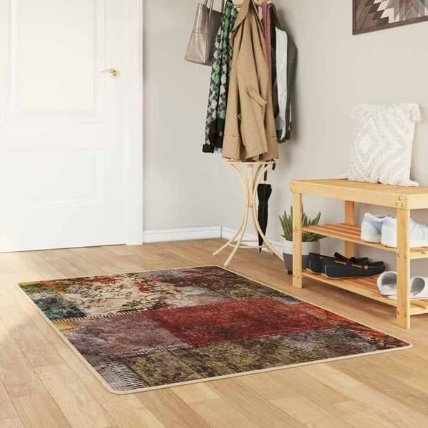 Maison Exclusive - MARSA Monivärinen Matto 80 x 200 cm Polyesteri ja PVC