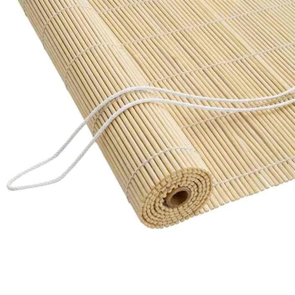 Maison Exclusive - Rullgardin Natur 130 x 220 cm Bambu