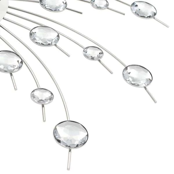 Väggklocka - EXKLUSIVT HEM - Modern design - 50 cm - Kvartsrörelse - Aluminiumram