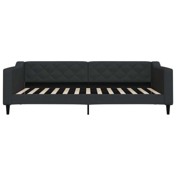 Vuodesohva - MAISON EXCLUSIVE - Alusvuode - 100x200 cm - 2 laatikkoa - Musta Svart