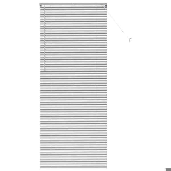 Venezia butik - EKSKLUSIV HUS - 220 x 85 cm - Aluminium 25 mm - Sølv - Indendørs montering Silver