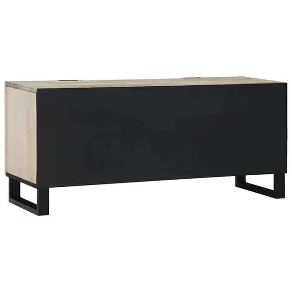TV-möbel - EXKLUSIV HEM - 105x33x46 cm - Vit - Ingenjörsträ - Väggmontering Vit