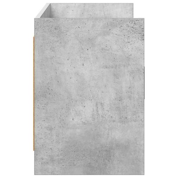 Maison Exclusive - TV-møbel 130 x 33 x 47 cm Beton grå Ingeniørtræ