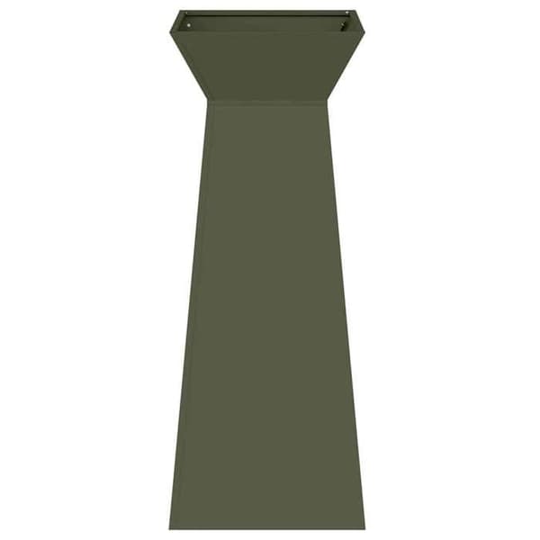 Maison Exclusive - Pylväsruukku 2 kpl Oliivinvihreä 40 x 40 x 100 cm Olivgrön