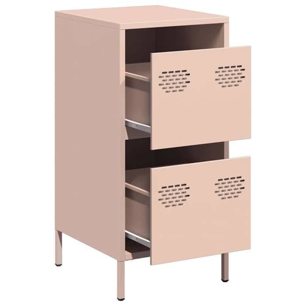 Maison Exclusive - Buffet rosa 35x39x73,5 cm koldvalset stål Ros