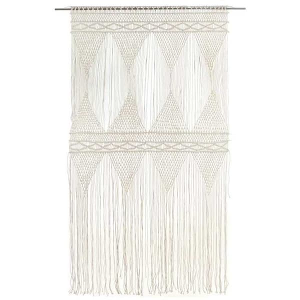Maison Exclusive - Makramee-verho 140x240 cm Puuvilla