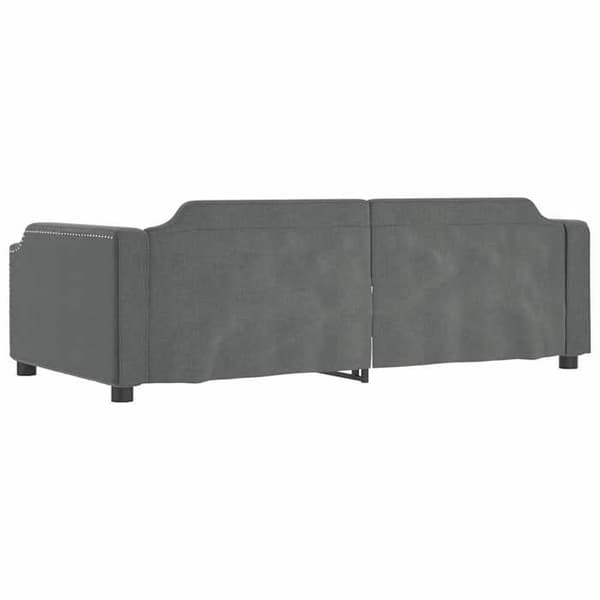 Maison Exclusive - Sengebund uden madras grå 80x200 cm stof