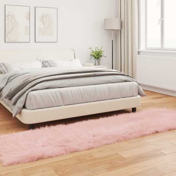 Maison Exclusive - Väärennetty TAFALLA Ruusu 80 x 250 cm Polyesteri