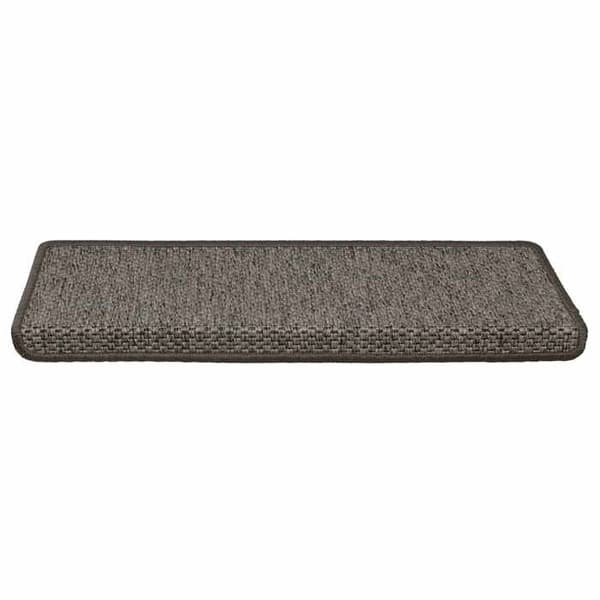 Maison Exclusive - Selvklæbende trappetæpper 15 stk 65x21x4 cm Grå og beige