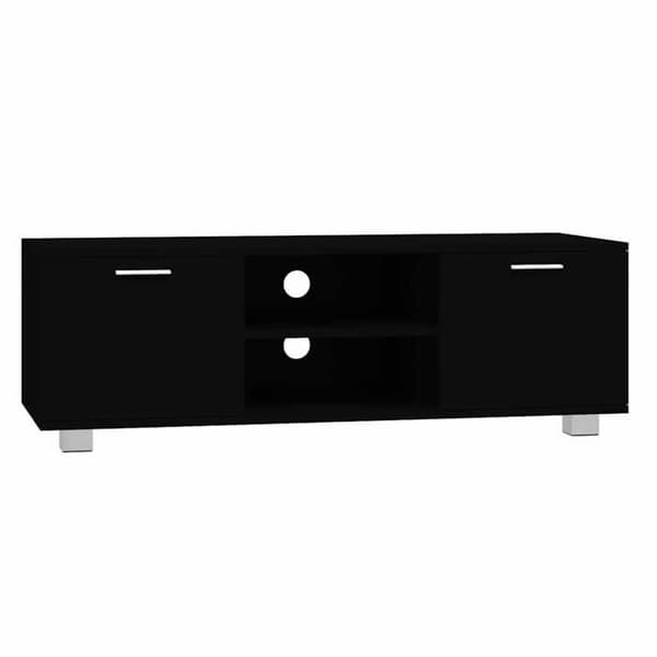 Maison Exclusive - TV-møbel Sort 120x40,5x35 cm Ingeniørtræ
