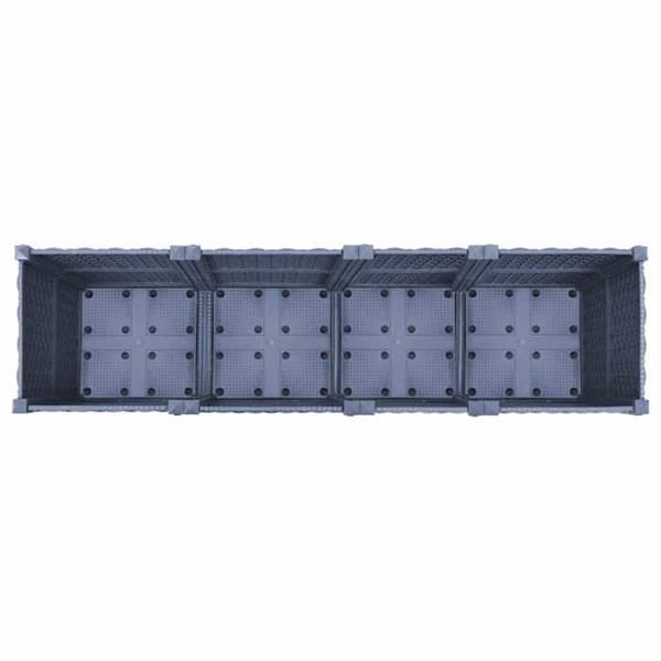 Maison Exclusive - Hög säng 160x40x38 cm Polypropylen