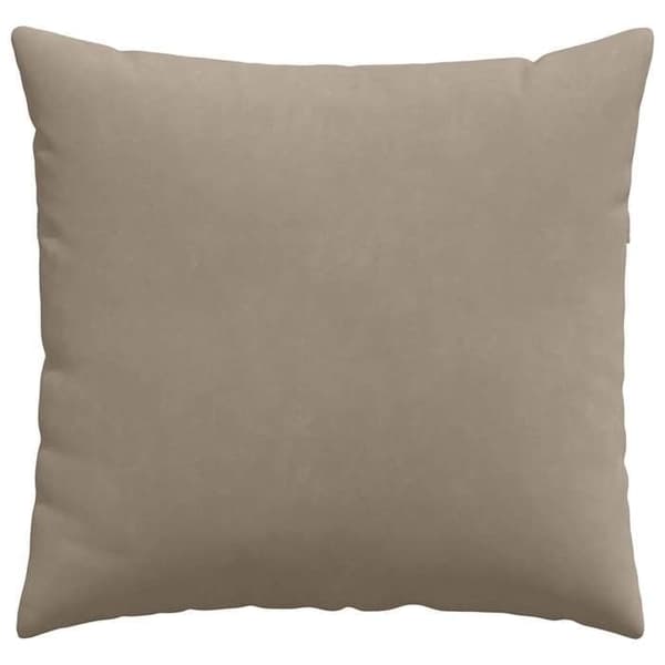 Maison Exclusive - Soffkuddar 2 st tyg Taupe 45 x 45 cm