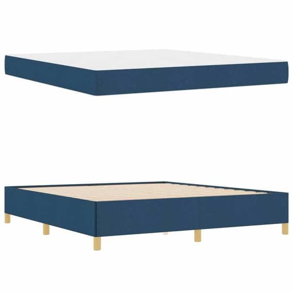 Maison Exclusive - Sininen sänkykehys 180 x 200 cm kangas Blå