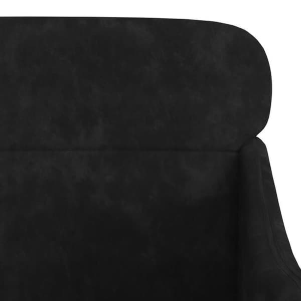 Maison Exclusive - Sort Stol 63x76x80 cm Velour