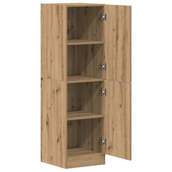 Maison Exclusive - Håndlavet køkkenskab i egetræ 38x41,5x131,5 cm