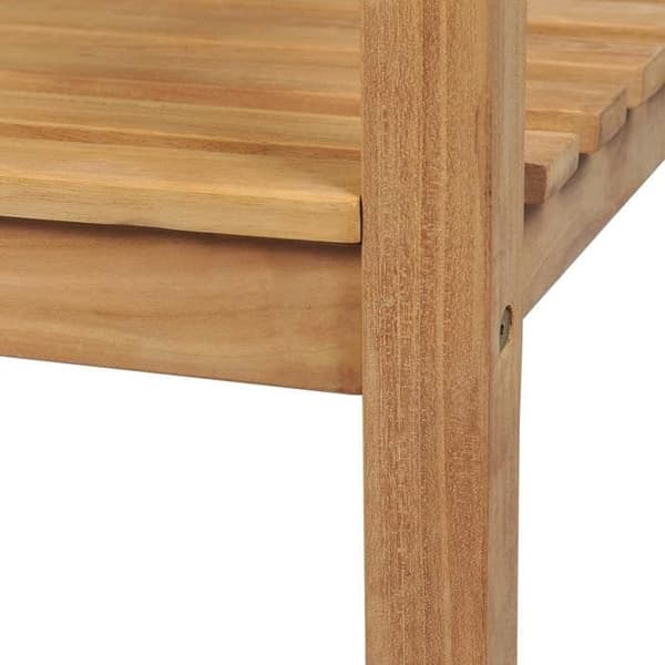 Maison Exclusive - Bænk til haven 228 cm solid teaktræ