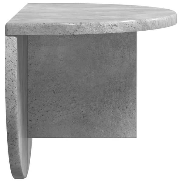 Maison Exclusive - Væghylde Montering væg Grå beton 48 x 24 x 24 cm