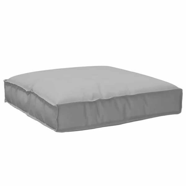 Maison Exclusive - Kudde Oxford Tyg Grå 80 x 80 x 12 cm Grå