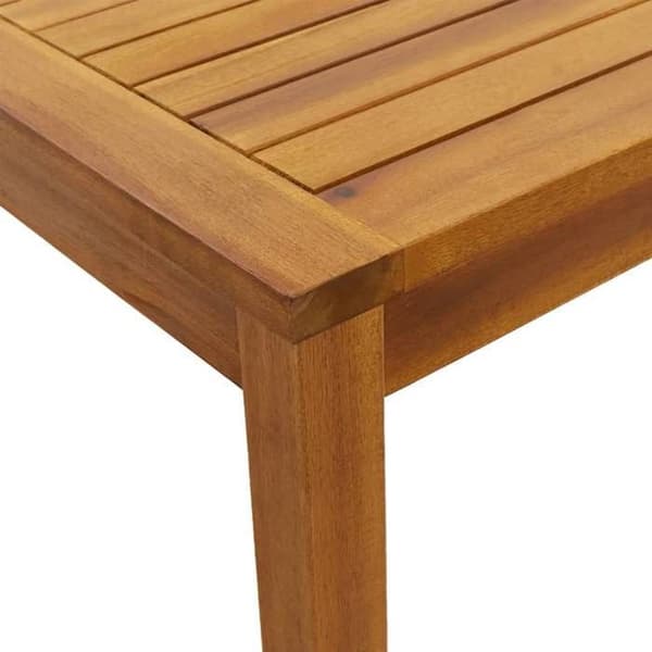 Maison Exclusive - Trädgårdsbord 110x55x67 cm i solid akaciaträ